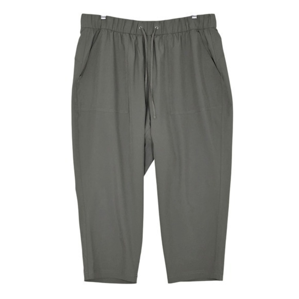 Old Navy Active Women's Olive Green Stretch Tech Crop Pants XL